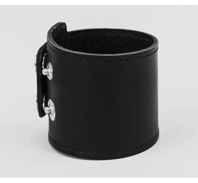 Leather cuff bracelet for men or women, code 4105st