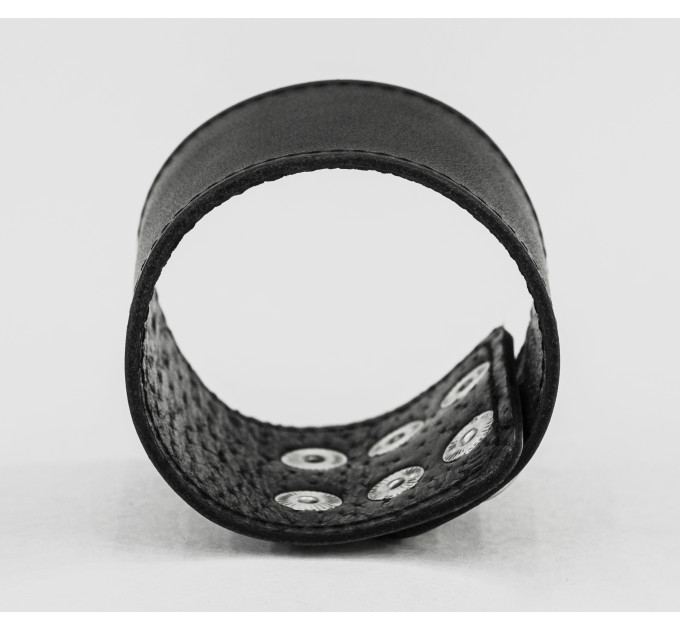 Leather cuff bracelet for men or women, code 4105st