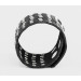 Leather cuff bracelet for men or women, code 4600