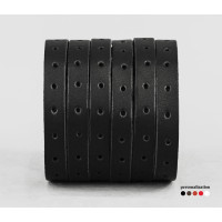 Leather cuff bracelet for men or women, code 4601