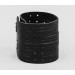 Leather cuff bracelet for men or women, code 4601