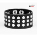 Leather cuff bracelet for men or women, code 4603