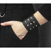 Leather cuff bracelet for men or women, code 4604