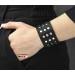 Leather cuff bracelet for men or women, code 4605