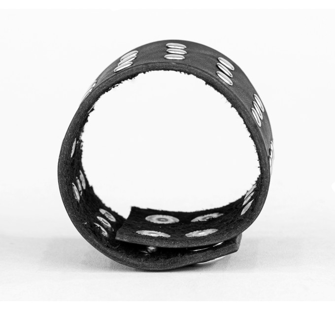 Leather cuff bracelet for men or women, code 4605