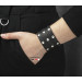 Leather cuff bracelet for men or women, code 4606