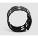 Leather cuff bracelet for men or women, code 4606