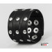 Leather cuff bracelet for men or women, code 4606st