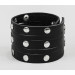Leather cuff bracelet for men or women, code 4606st