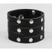 Leather cuff bracelet for men or women, code 4606st