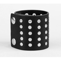 Leather cuff bracelet for men or women, code 4607