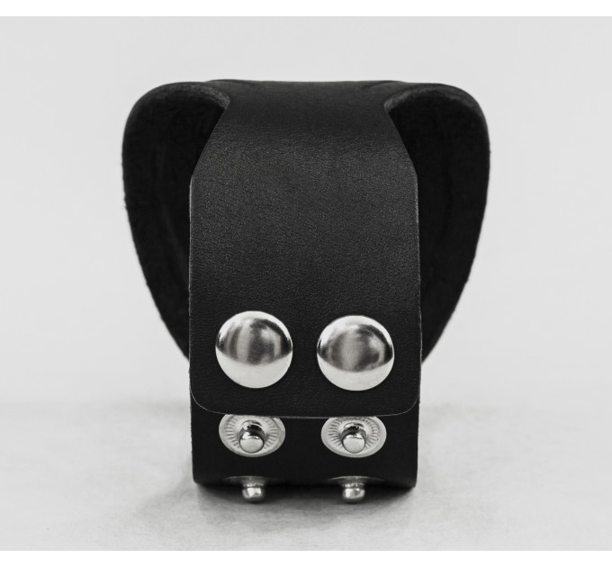 Leather cuff bracelet for men or women, code 4608