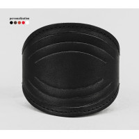 Leather cuff bracelet for men or women, code 4608st