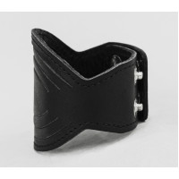 Leather cuff bracelet for men or women, code 4608st