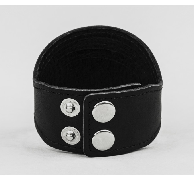 Leather cuff bracelet for men or women, code 4608st
