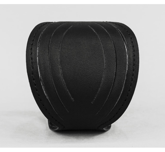 Leather cuff bracelet for men or women, code 4608st