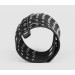 Leather cuff bracelet for men or women, code 4611