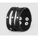 Leather cuff bracelet for men or women, code 4620