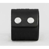 Leather cuff bracelet for men or women, code 4640