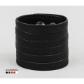 Leather cuff bracelet for men or women, code 4640st