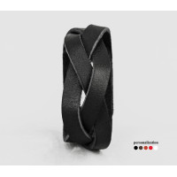 Leather bracelet for men or women, code 4641