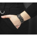 Leather bracelet for men or women, code 4643