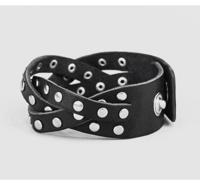 Leather bracelet for men or women, code 4643