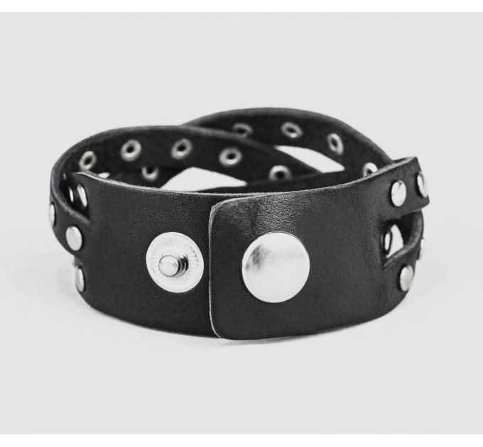 Leather bracelet for men or women, code 4643