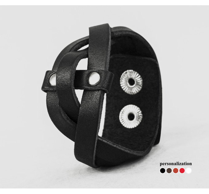 Leather bracelet for men or women, code 4644