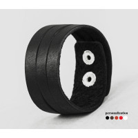 Leather bracelet for men or women, code 4645