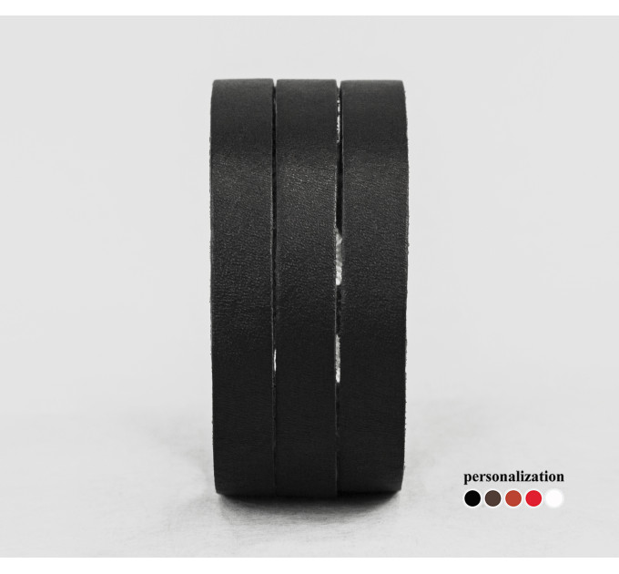 Leather bracelet for men or women, code 4645