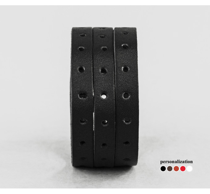 Leather bracelet for men or women, code 4646