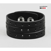 Leather bracelet for men or women, code 4646