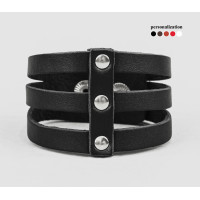 Leather bracelet for men or women, code 4648
