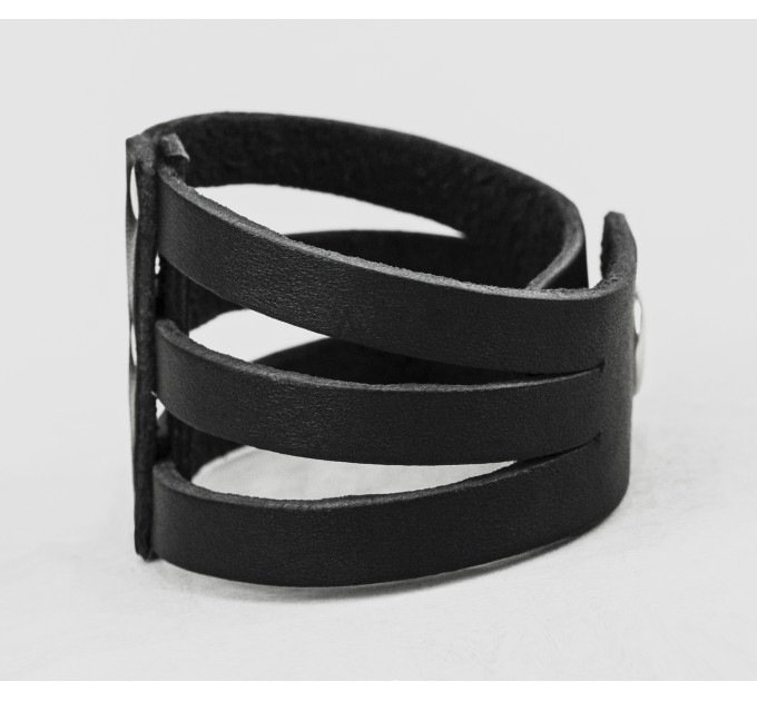 Leather bracelet for men or women, code 4648