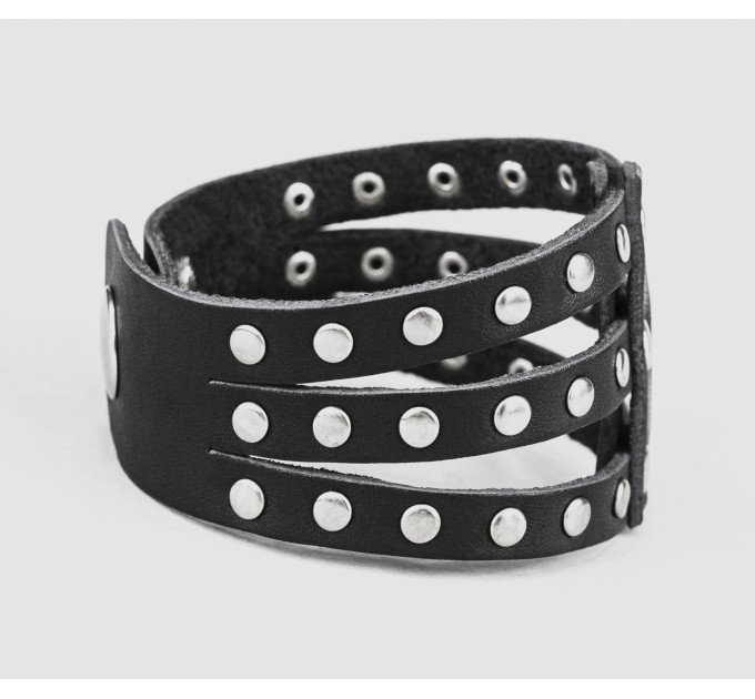 Leather bracelet for men or women, code 4649