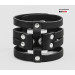Leather cuff bracelet for men or women, code 4655