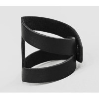 Leather cuff bracelet for men or women, code 4660