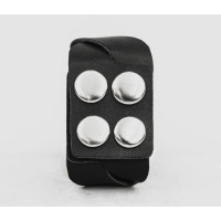 Leather cuff bracelet for men or women, code 4668