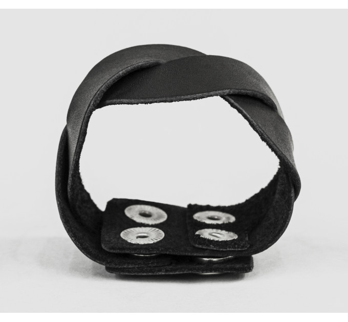 Leather cuff bracelet for men or women, code 4668