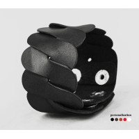 Leather cuff bracelet for men or women, code 4670