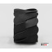 Leather cuff bracelet for men or women, code 4670