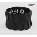 Leather cuff bracelet for men or women, code 4670