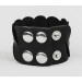 Leather cuff bracelet for men or women, code 4670