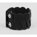 Leather cuff bracelet for men or women, code 4670