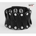 Leather cuff bracelet for men or women, code 4678