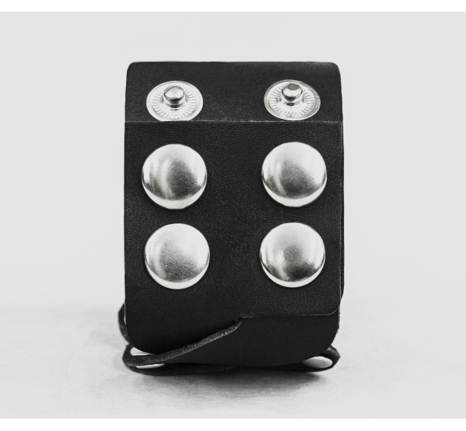 Leather cuff bracelet for men or women, code 4678