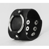 Leather cuff bracelet for men or women, code 4855