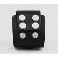 Leather cuff bracelet for men or women, code 4855