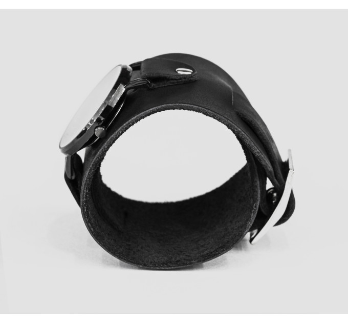 Leather watch band for men or women, code 5010